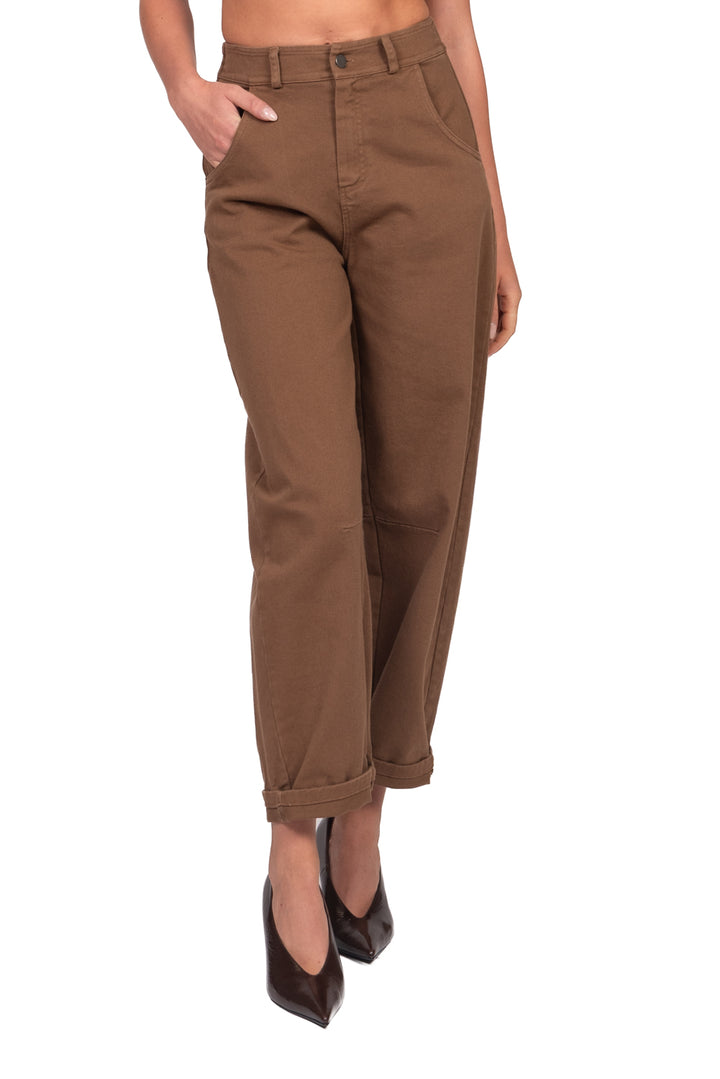 Tensione In - Pantalone barrel con elastico posteriore Art. PA5137-AI26