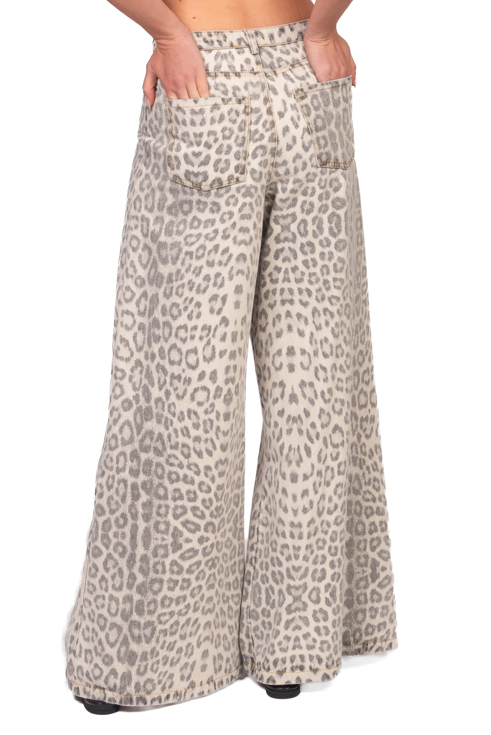 Vicolo - Jeans palazzo maculato - denim Art. DAC5266