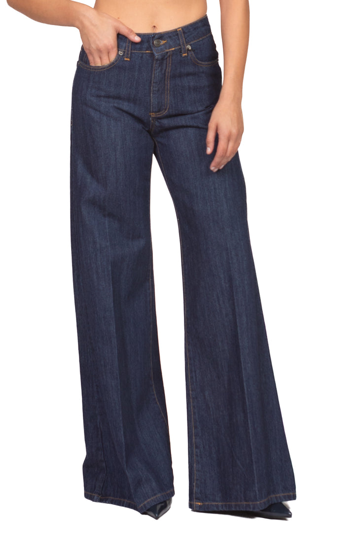 Tensione In - Jeans palazzo ampio - denim Art. STORM-RAW-AI26