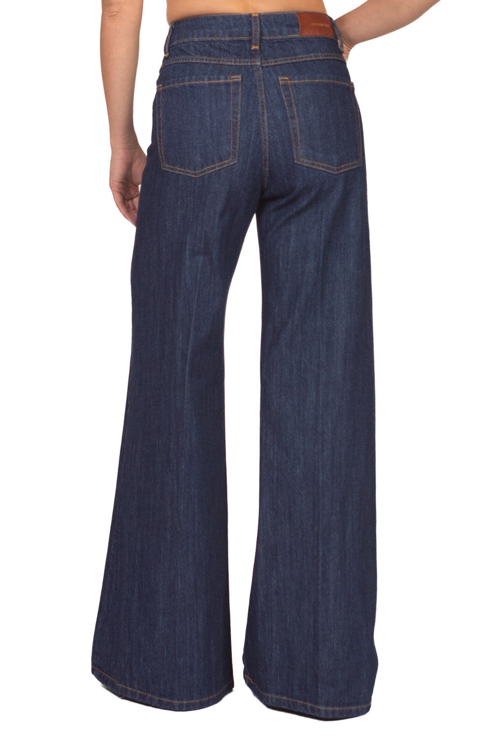 Tensione In - Jeans palazzo ampio - denim Art. STORM-RAW-AI26