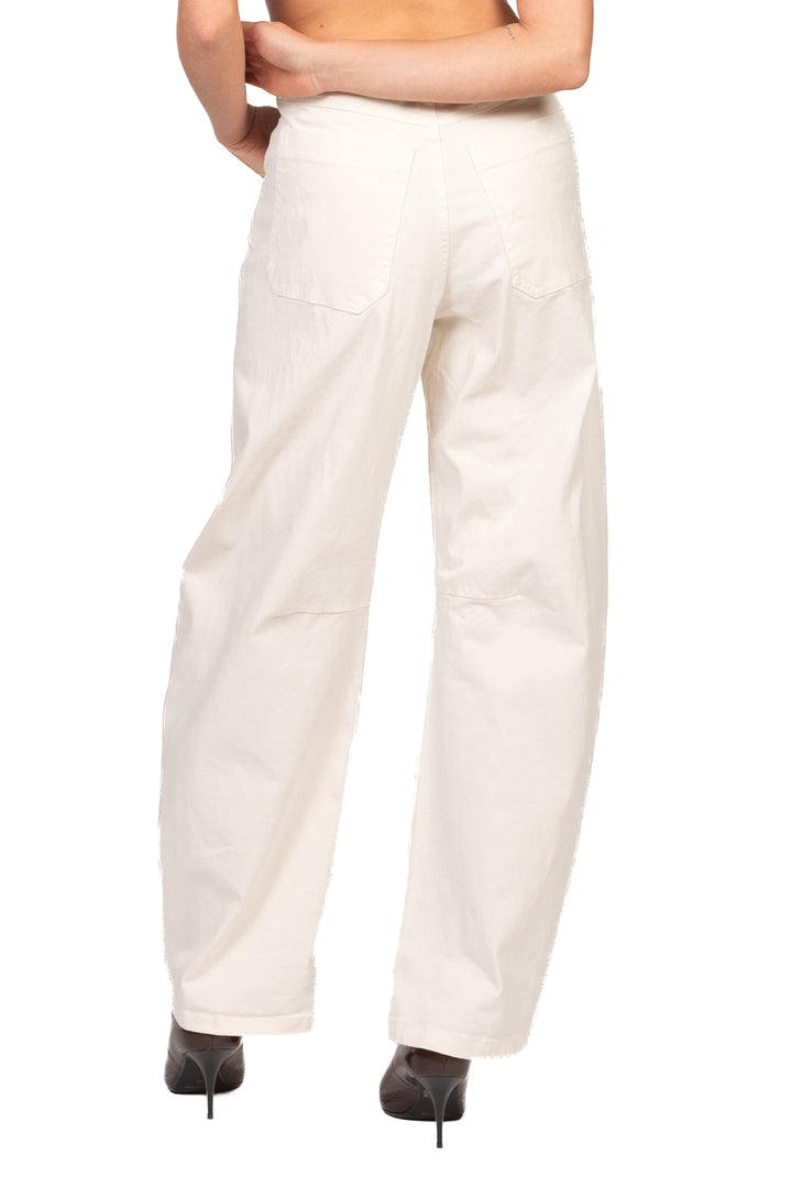 Tensione In - Pantalone barrel con cinta Art. W26P231