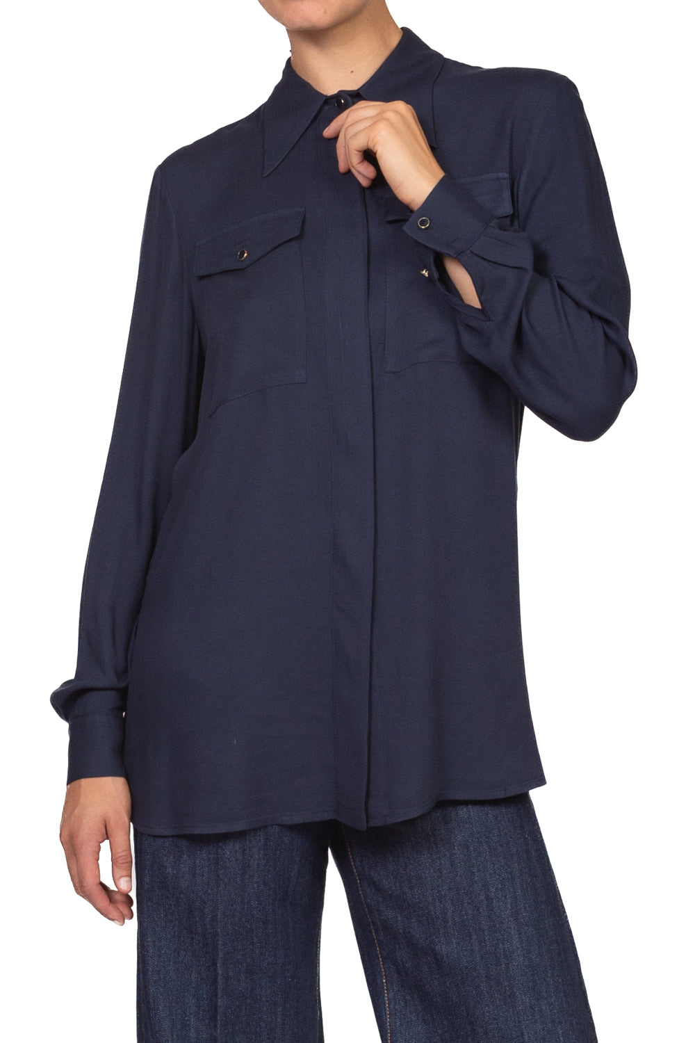Silence - Camicia in jersey Art. SLCA039AI26