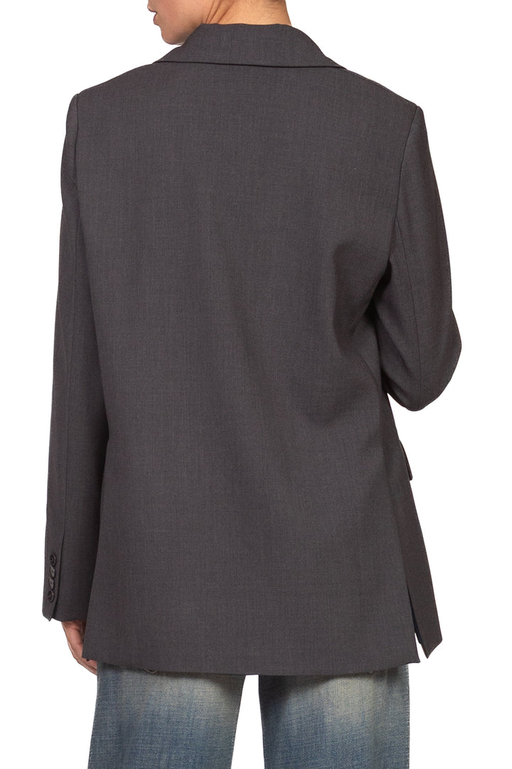 Tensione In - Giacca over con foulard Art. W26J493