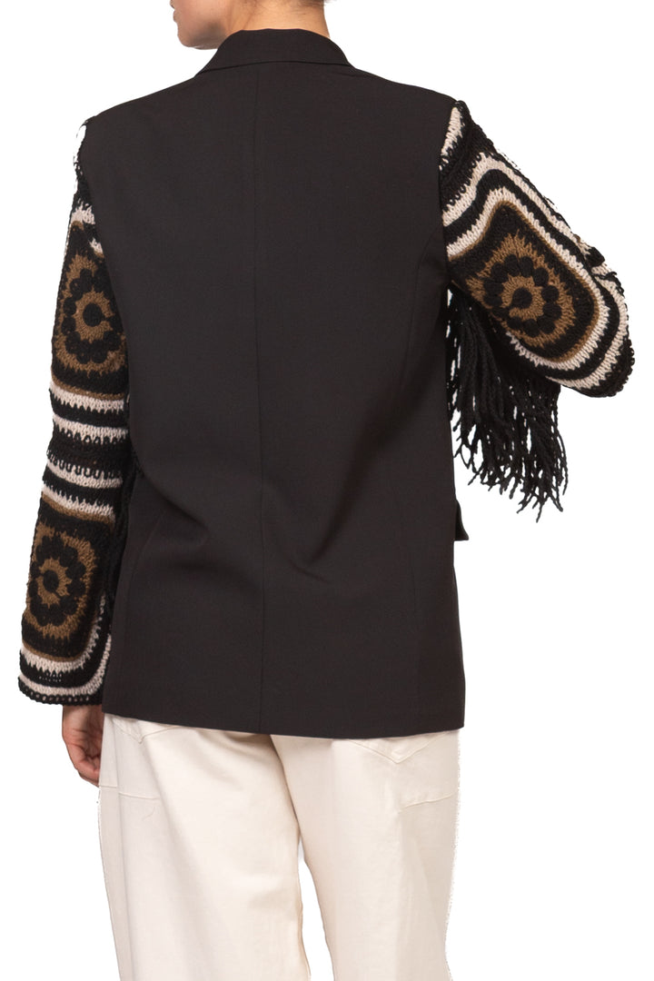 Vicolo - Giacca maniche crochet Art. TAC0446