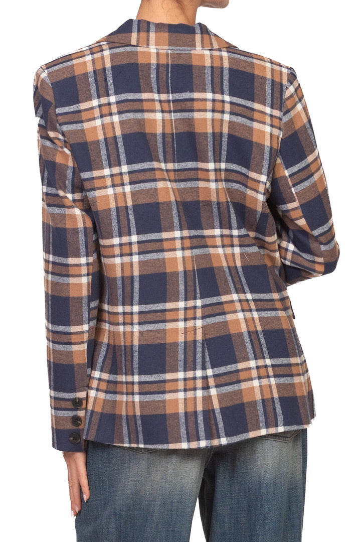 Tensione In - Giacca check un bottone Art. 27B6232