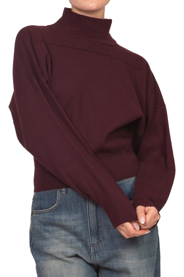 Vicolo - Maglia crop mezzo collo Art. 2AC2050