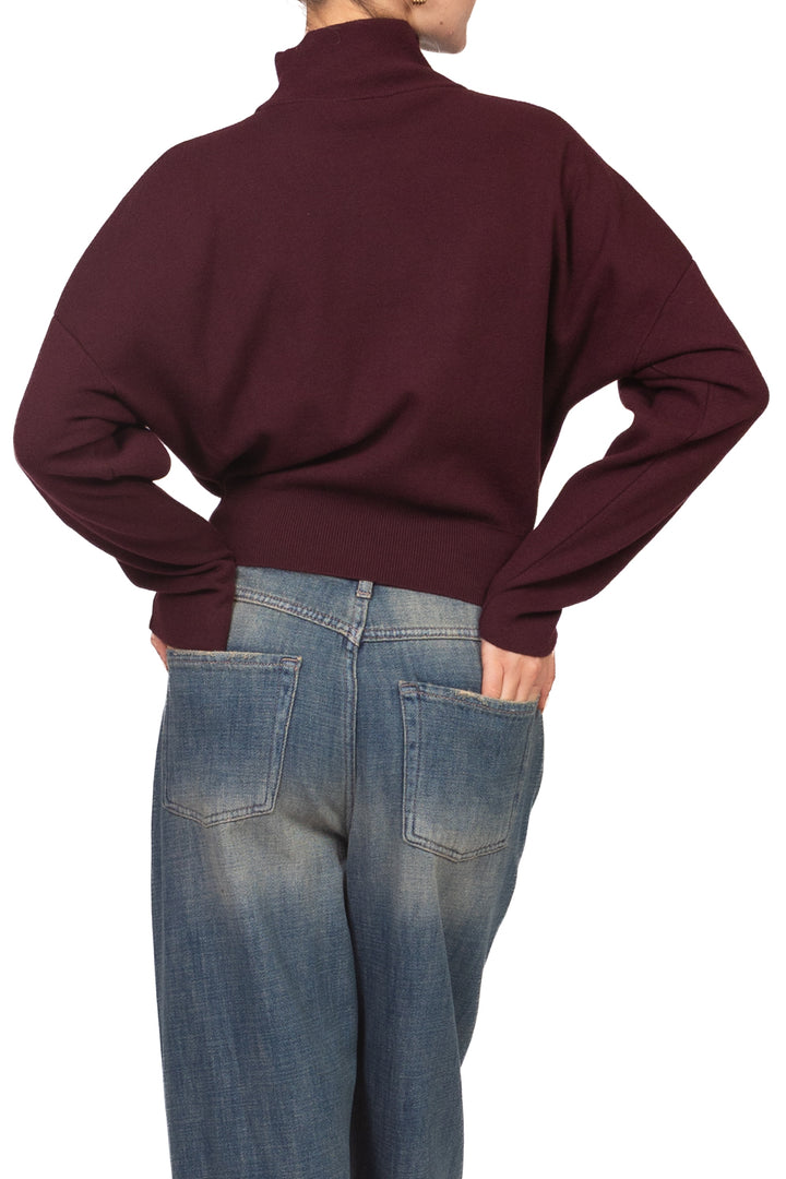 Vicolo - Maglia crop mezzo collo Art. 2AC2050