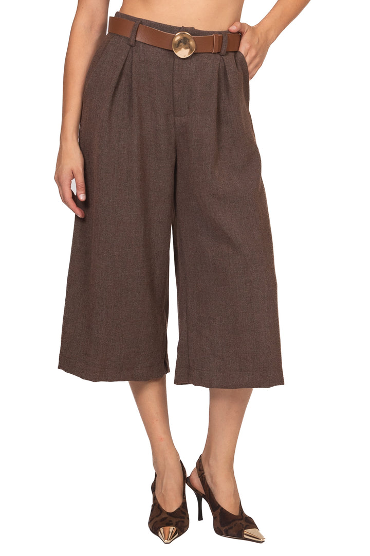 Tensione In - Bermuda spigato con pinces Art. FW260062