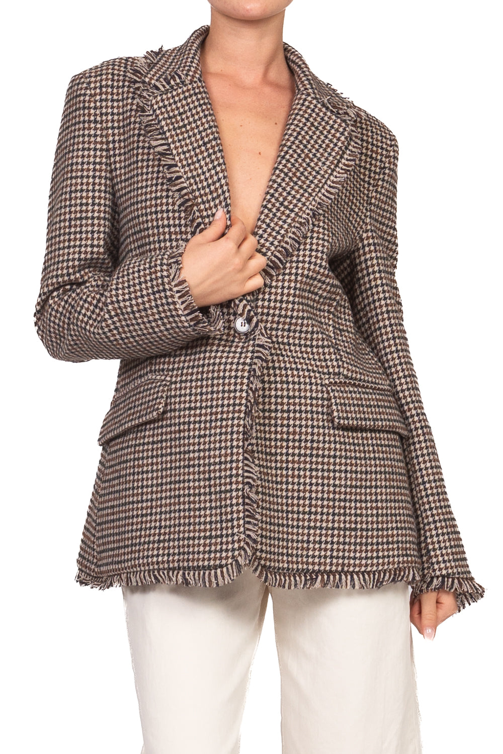 Tensione In - Giacca pied de poule  Art. 27B6239