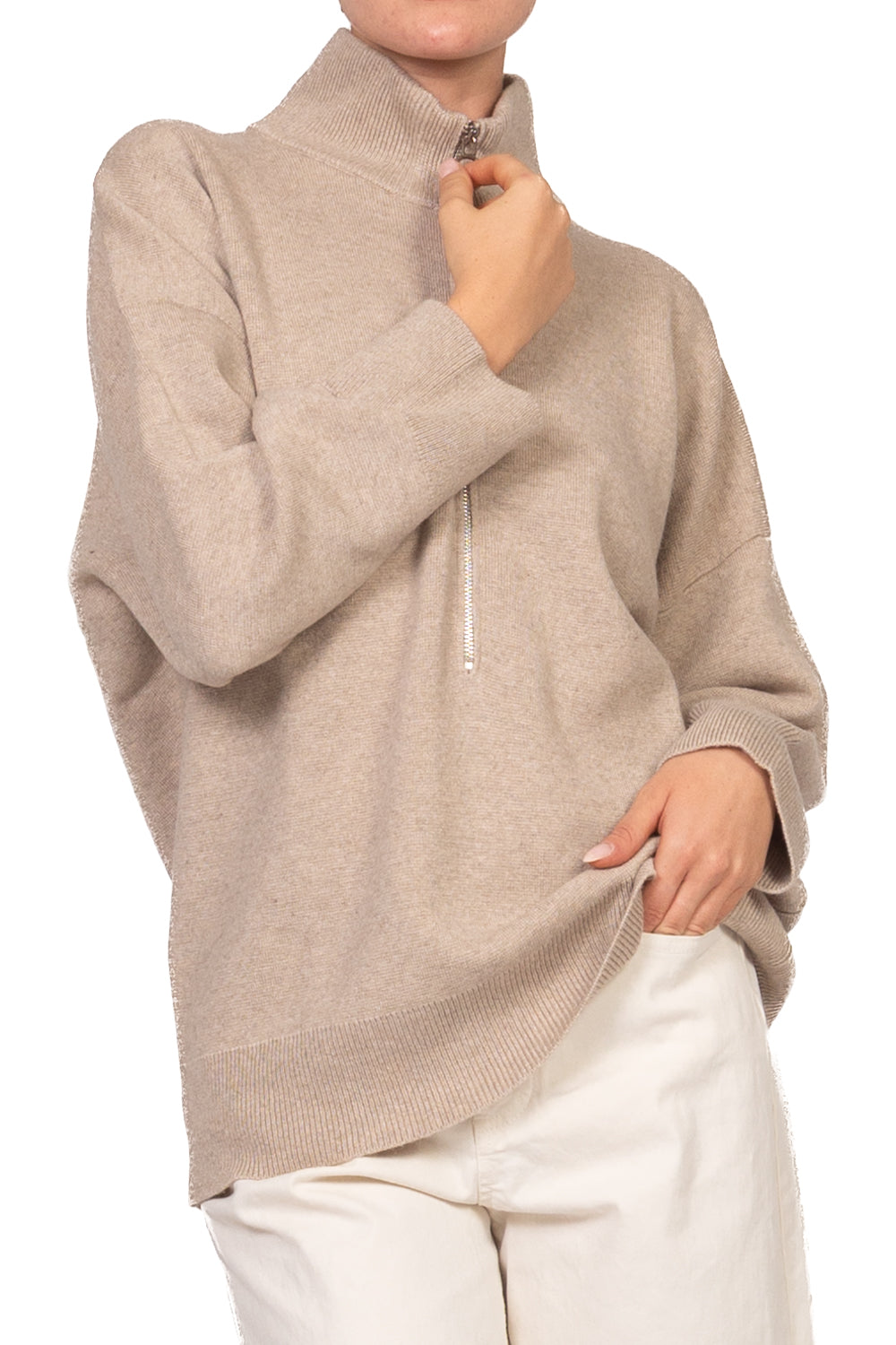 Vicolo - Maglia mezzo collo con zip Art. 2AC2003