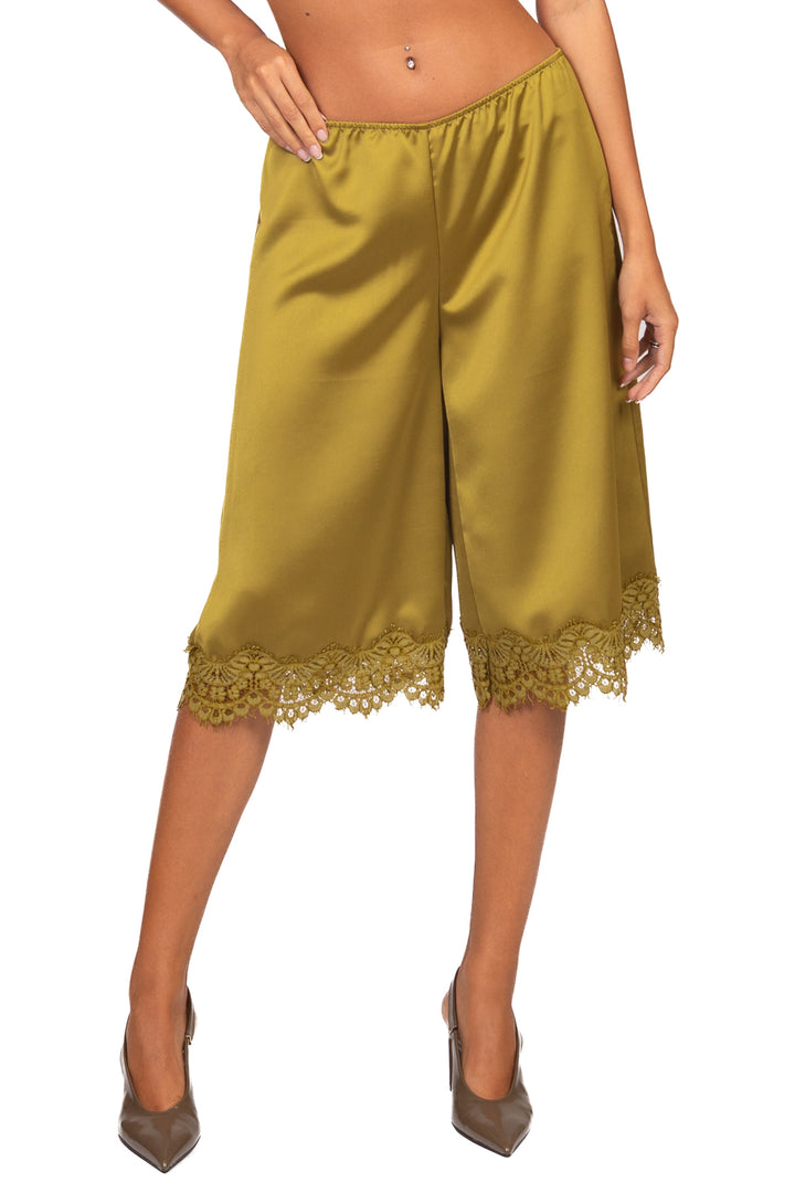 Tensione In - Bermuda satin intarsi  pizzo Art. 40313