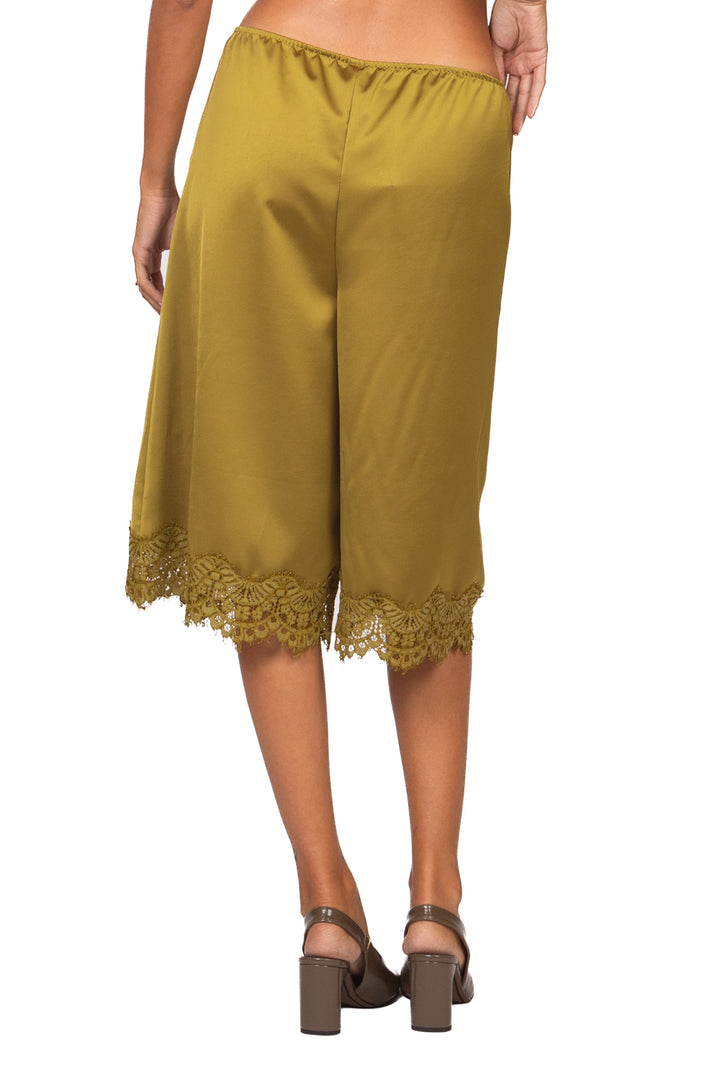 Tensione In - Bermuda satin intarsi  pizzo Art. 40313