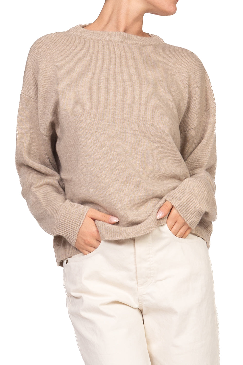 Vicolo - Maglia scollo posteriore con pizzo Art. 7AC7125