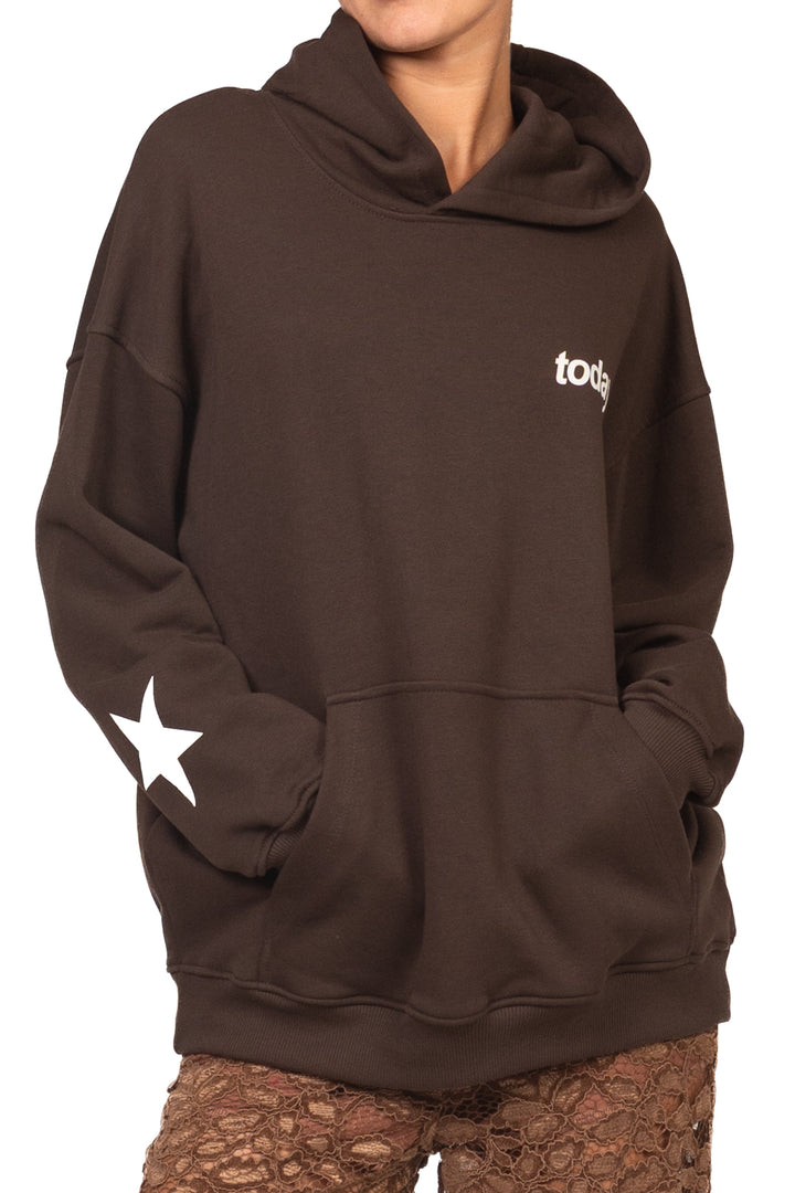 Vicolo - Felpa stampa con cappuccio Art. RAC0233