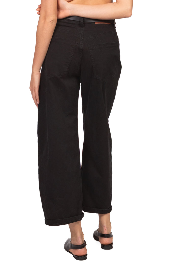 Tensione In - Pantalone barrel con cintura Art. W26P230