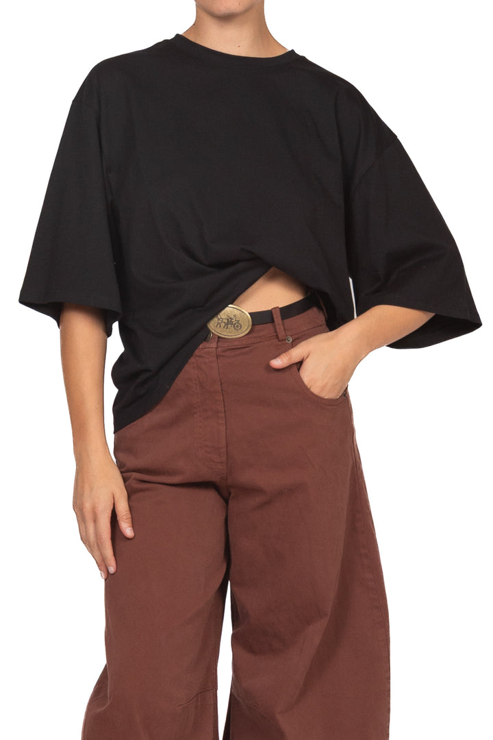 Tensione In - T-Shirt over arricciata Art. FW260067