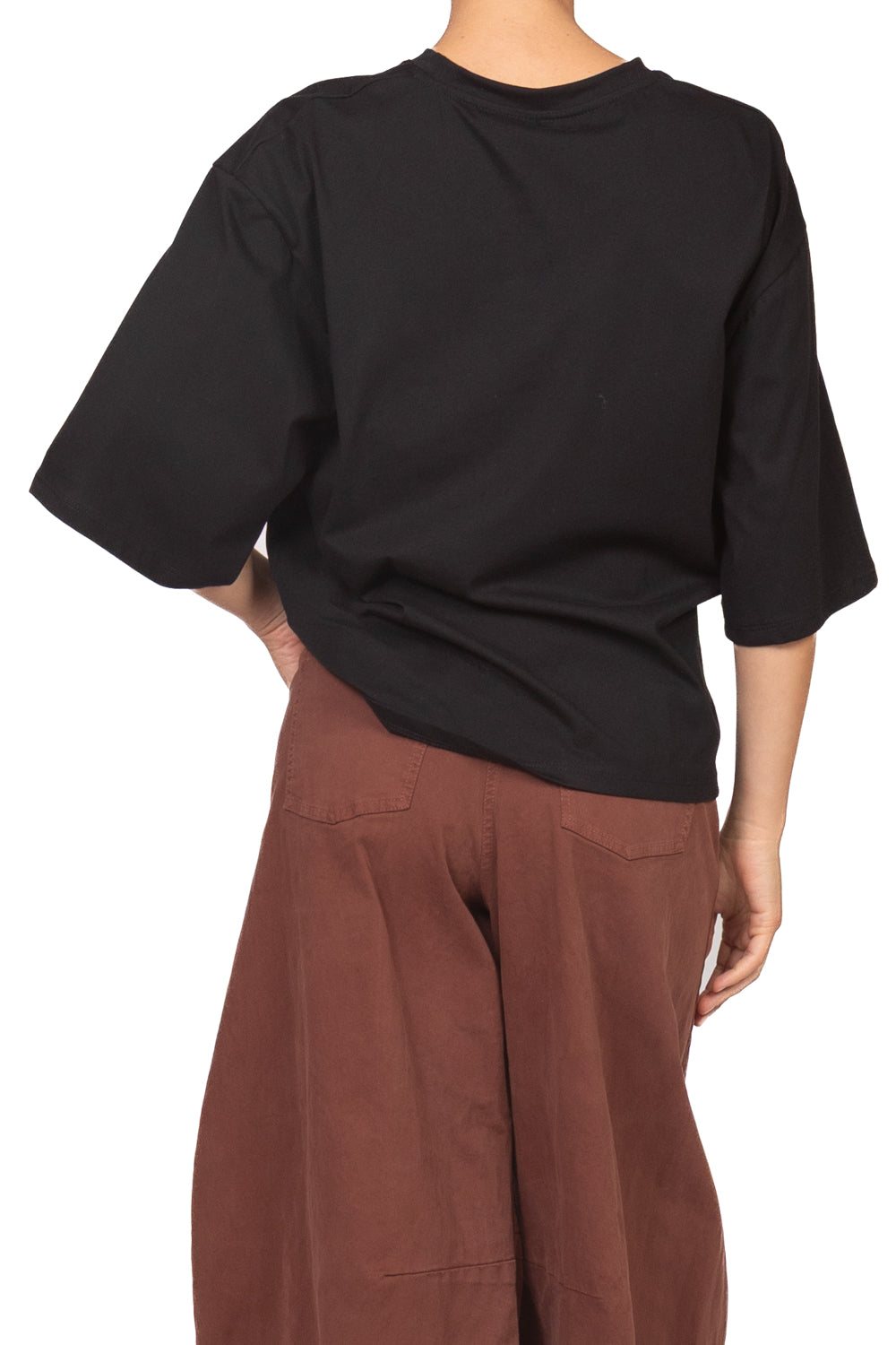 Tensione In - T-Shirt over arricciata Art. FW260067