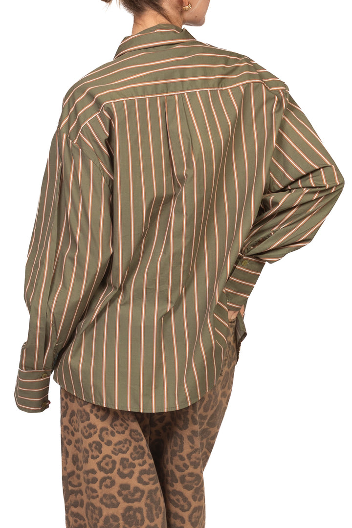 Have One - Camicia gessata con taschino Art. CVL-R073