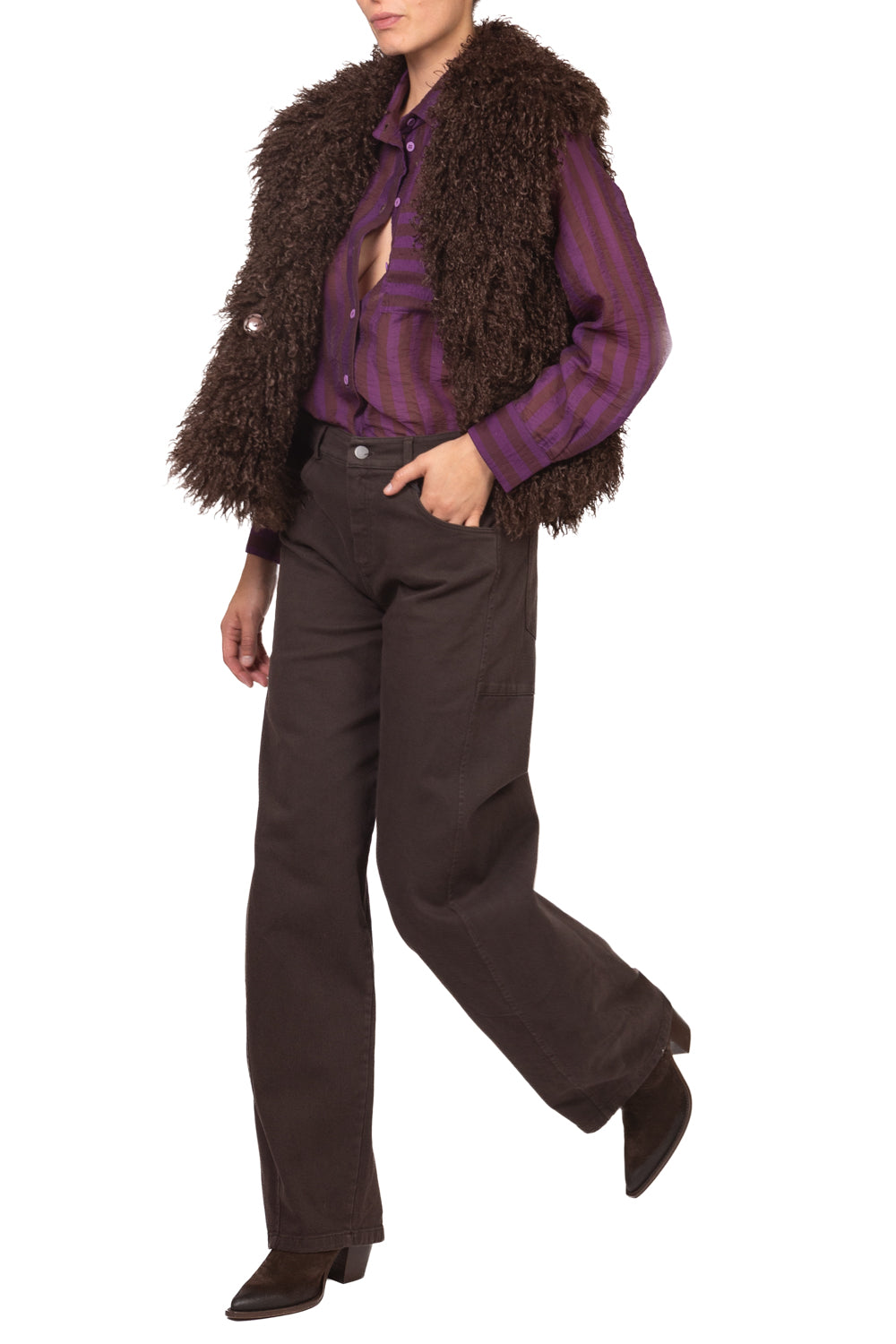 Tensione In - Pantalone barrel Art. PA5671