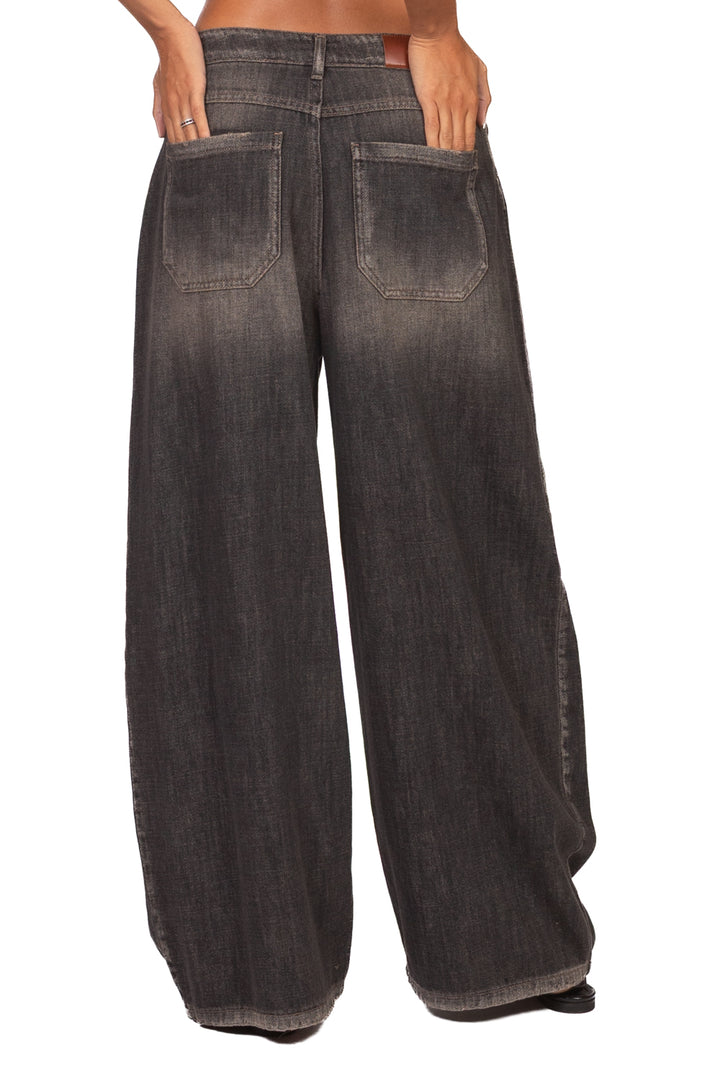 Tensione In - Jeans barrel ampio - denim Art. KAJA-DRT-AI26
