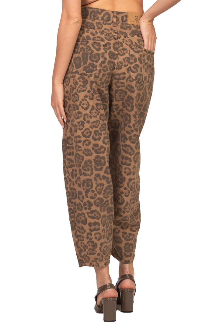 Have One - Jeans balloon animalier  Art. PSB-R190