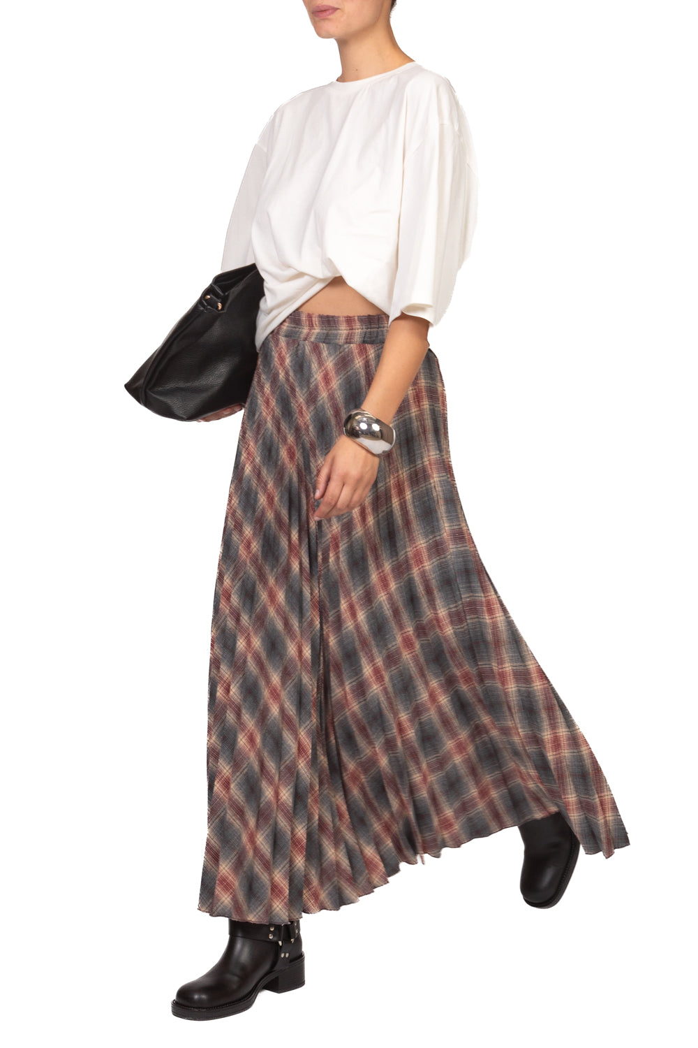 Tensione In - T-Shirt over arricciata Art. FW260067