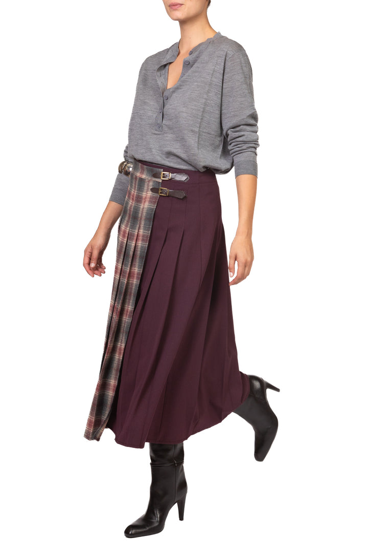 Tensione In - Gonna portafoglio tartan Art. N50482AT