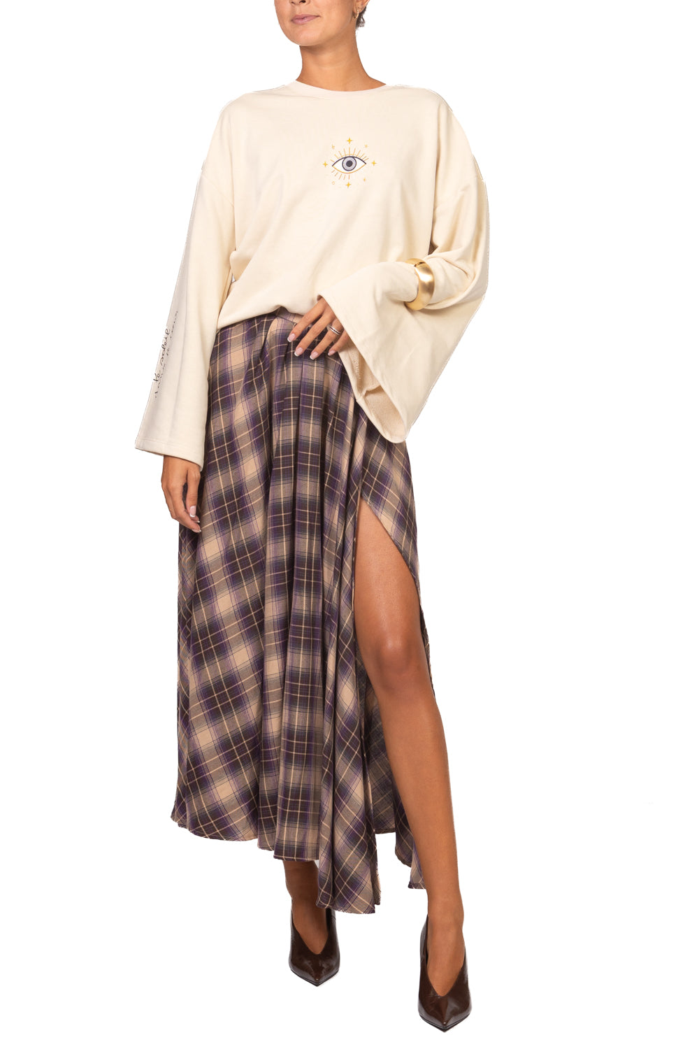 Vicolo - Gonna tartan portafoglio Art. TAC1082