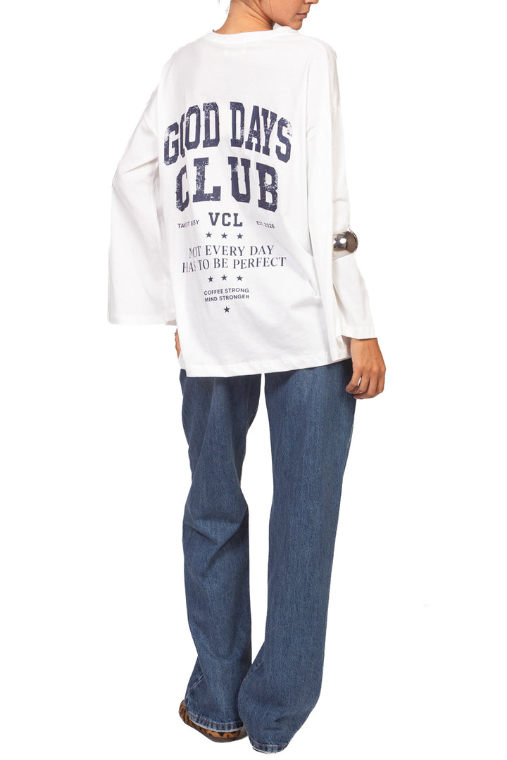 Vicolo - T-Shirt over dettaglio stella manica ampia Art. RAC0132