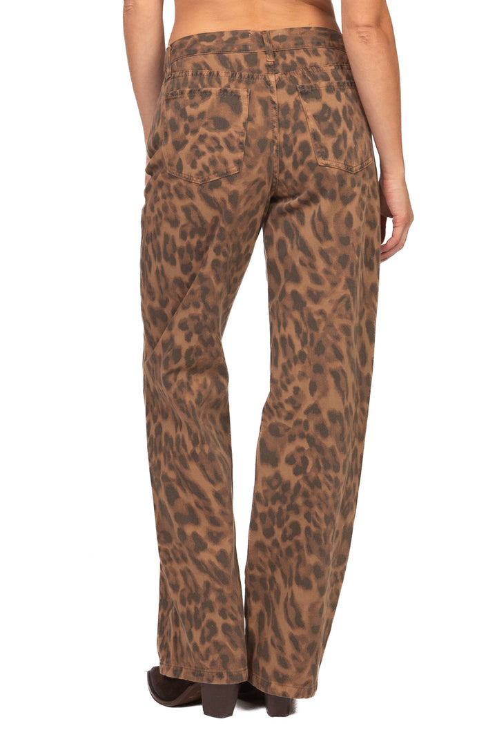 Vicolo - Jeans crop animalier - denim Art. DAC5271