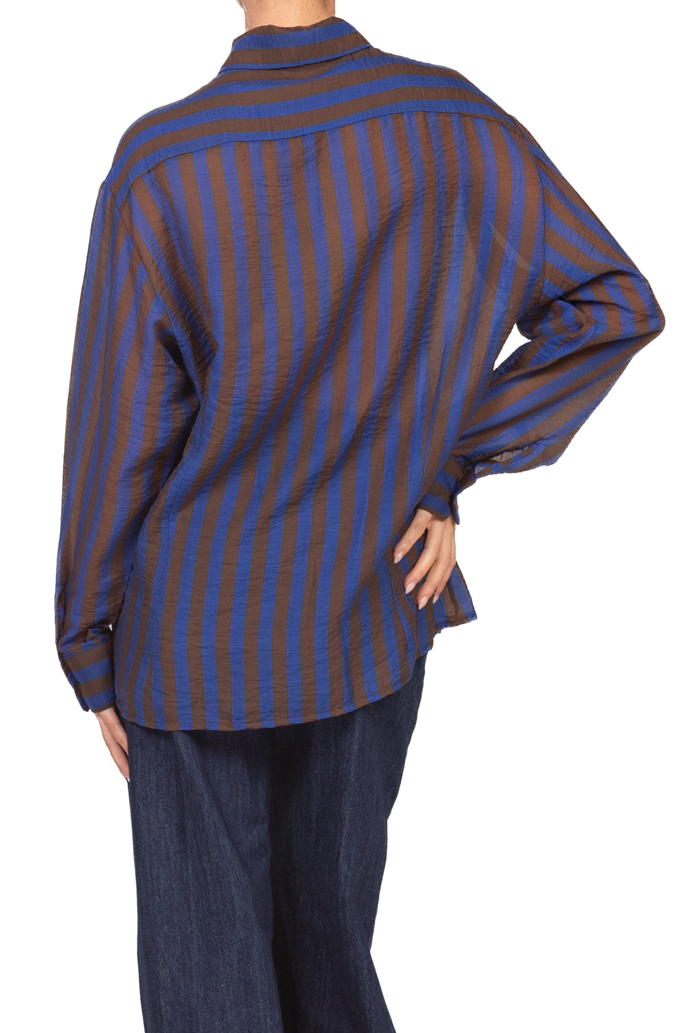 Tensione In - Camicia rigata con taschino Art. 40295