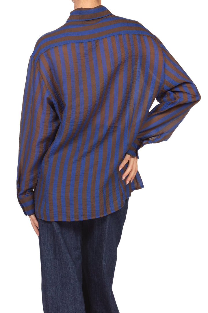 Tensione In - Camicia rigata con taschino Art. 40295