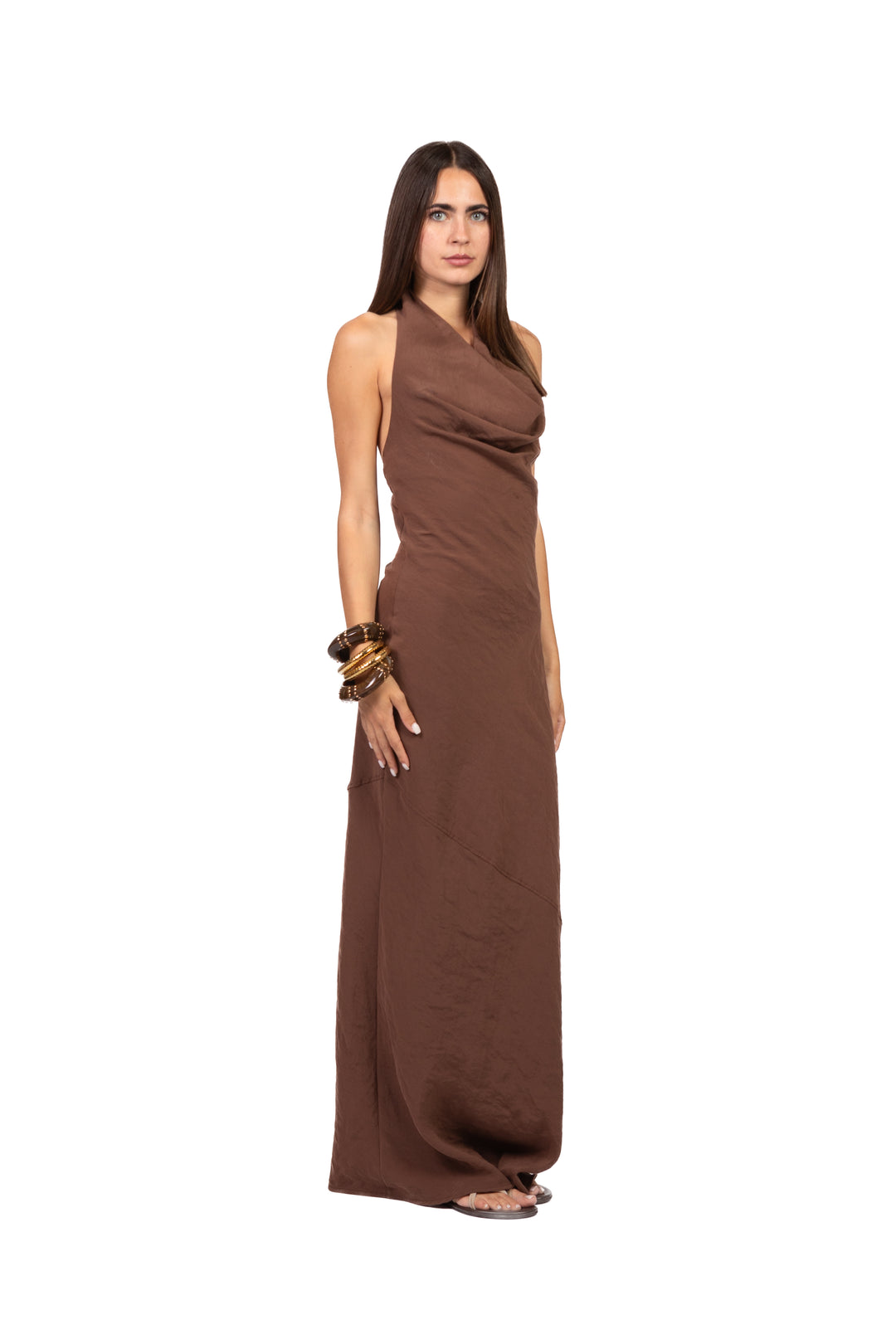 Tensione In - Abito scollo drappeggiato Art. PE260261