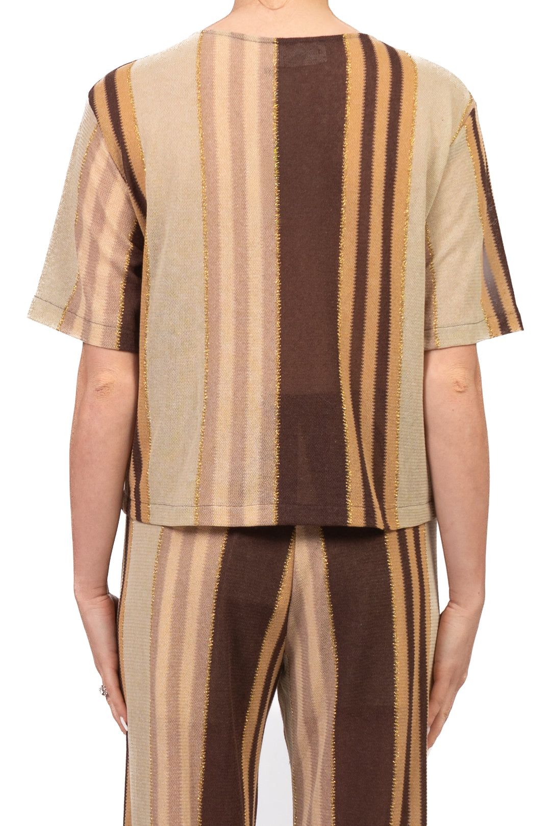 Vicolo - Maglia mezza manica filo lurex Art. TAB2874