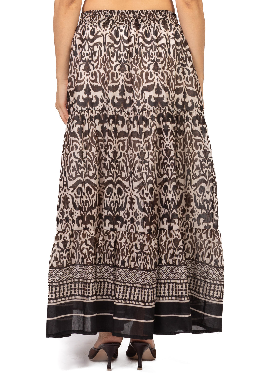 Tensione In - Completo top e gonna fantasia  Art. 39573