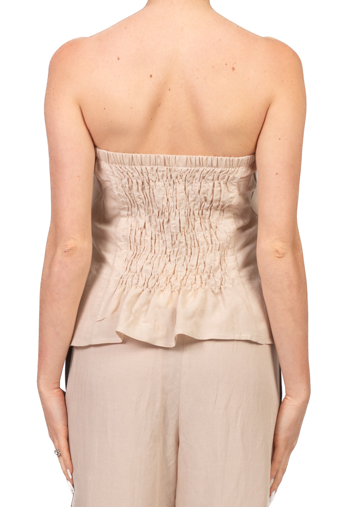 Tensione In - Completo top e pantalone misto lino Art. 26C5372