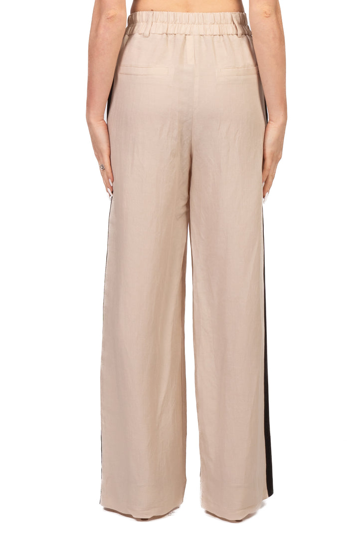 Tensione In - Completo top e pantalone misto lino Art. 26C5372