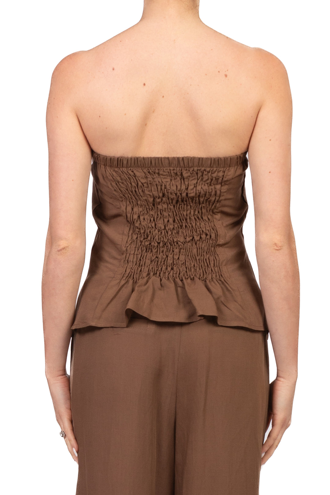 Tensione In - Completo top e pantalone misto lino Art. 26C5372