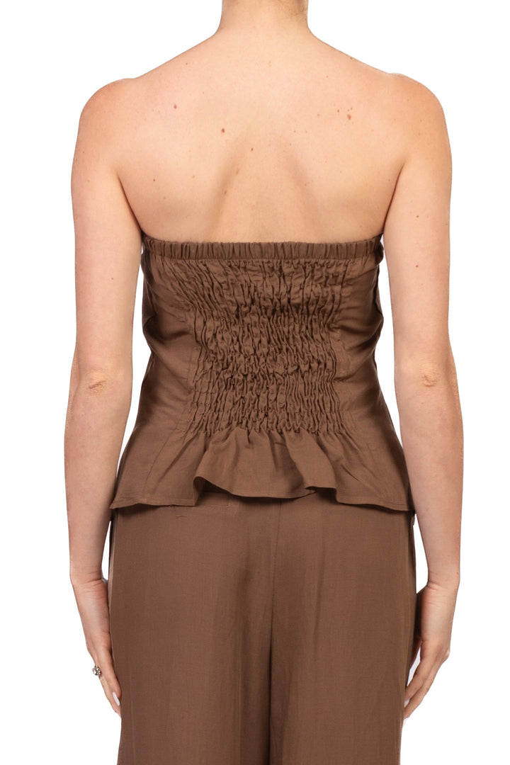 Tensione In - Completo top e pantalone misto lino Art. 26C5372