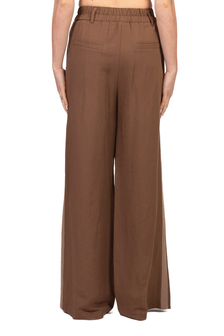 Tensione In - Completo top e pantalone misto lino Art. 26C5372