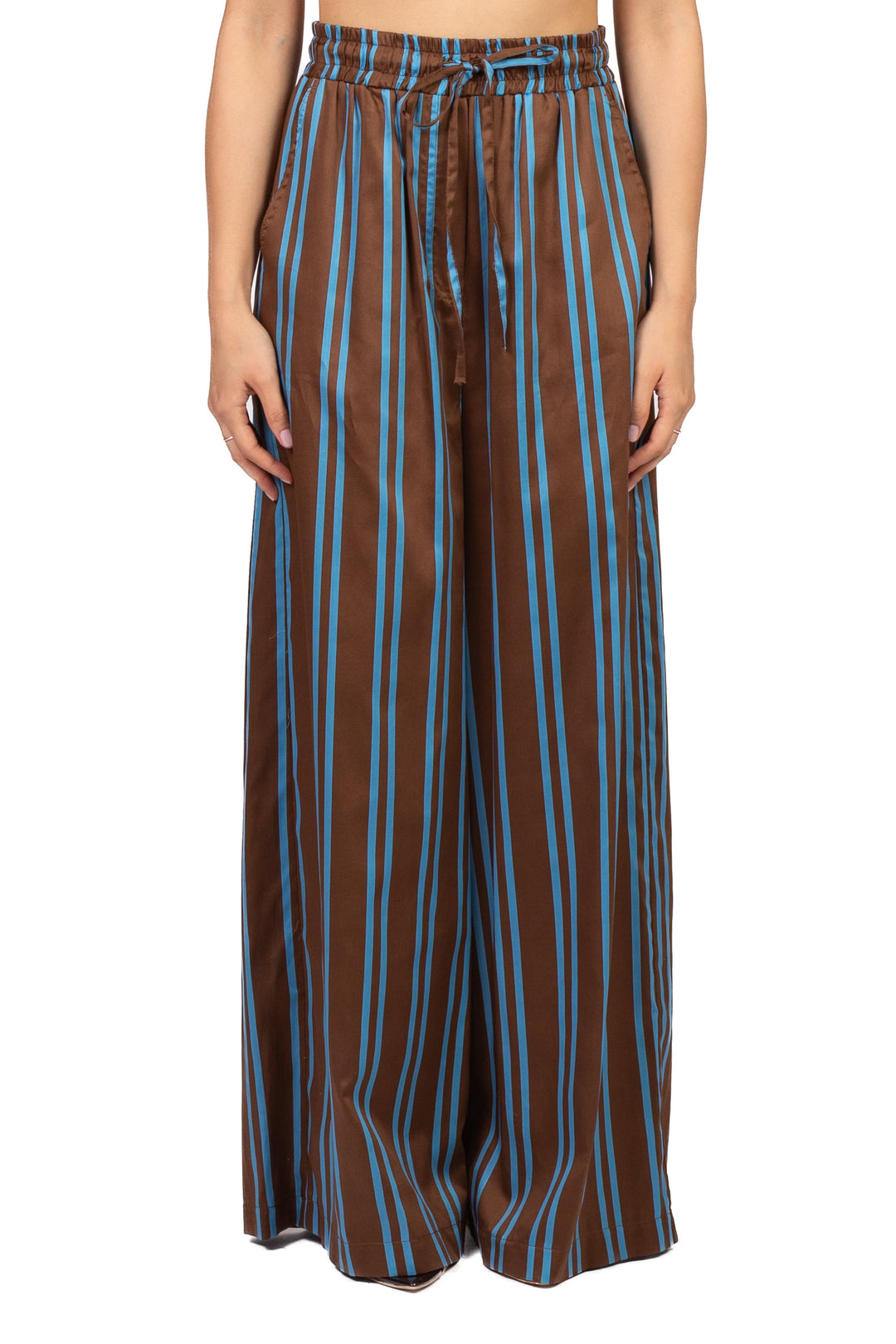 Vicolo - Pantalone rigato con coulisse Art. TAB2831