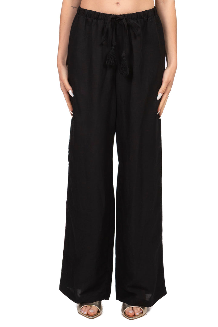 Tensione In - Completo top e pantalone misto lino Art. 26C5366