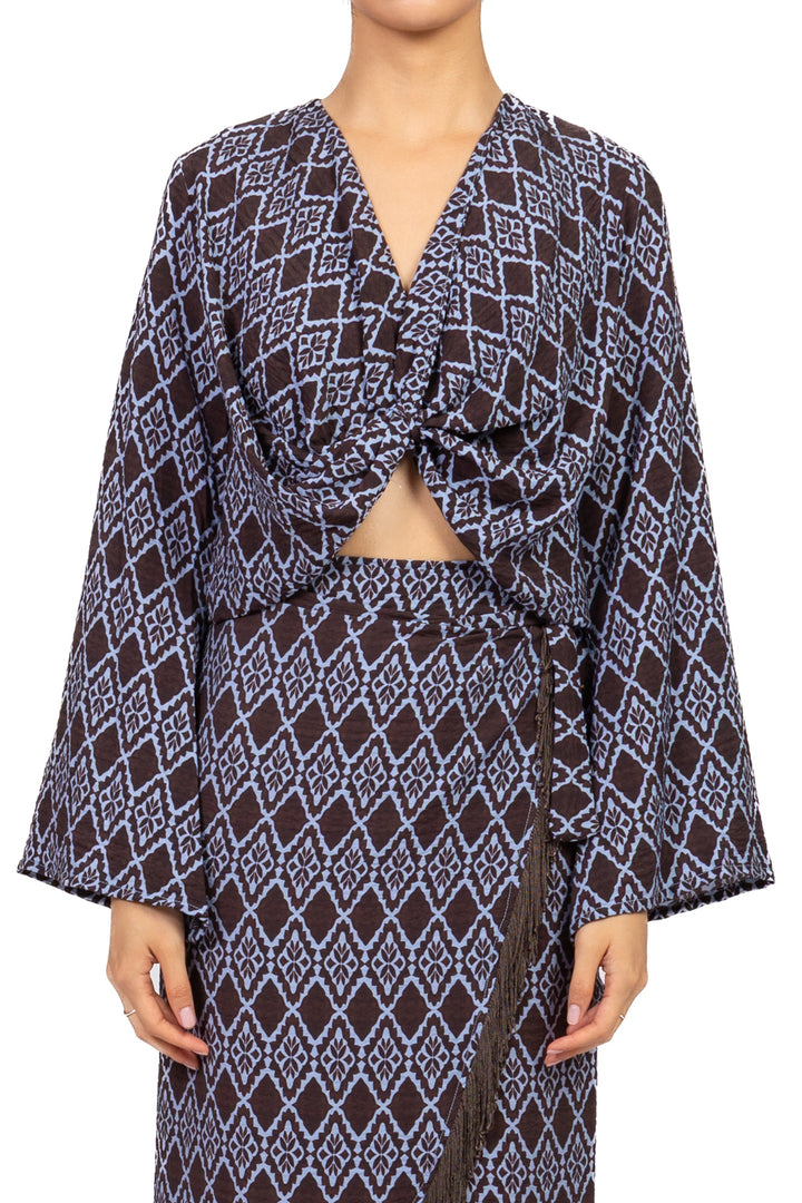 Dixie - Blusa fantasia con nodo Art. RAVD1TV