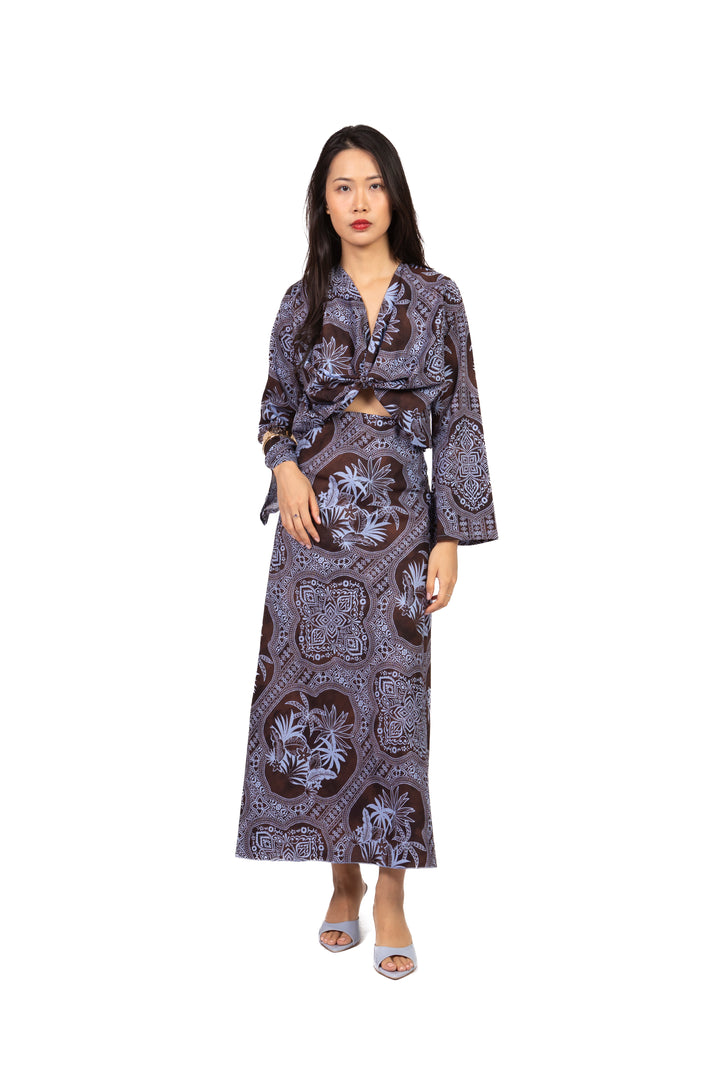 Dixie - Blusa fantasia con nodo Art. RAVD1UC