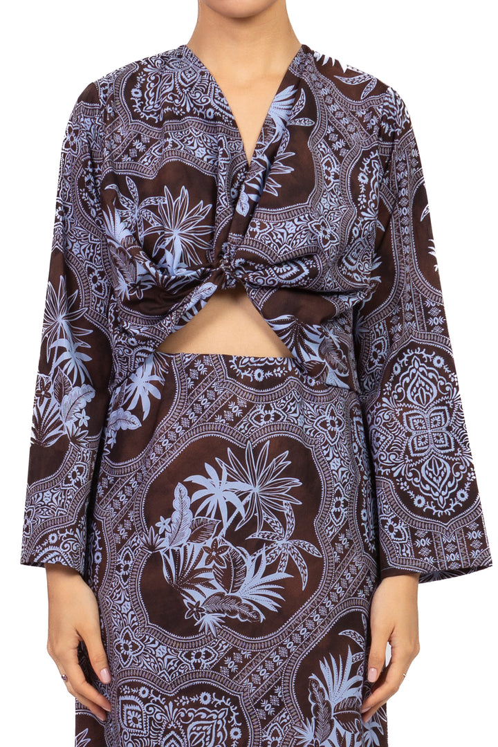 Dixie - Blusa fantasia con nodo Art. RAVD1UC