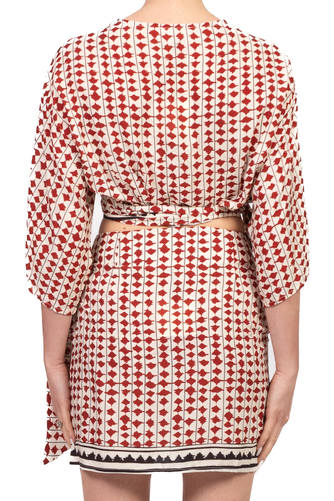 Vicolo - Blusa fantasia incrociata Art. TAB2854