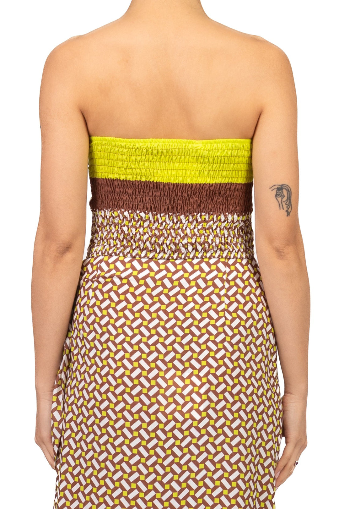 Tensione In - Top foulard fantasia geometrica Art. PE260315