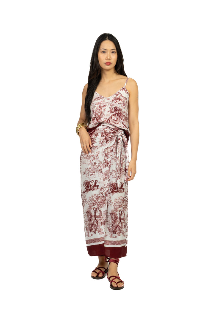 Tensione In - Gonna pareo toile de jouy Art. PE260292