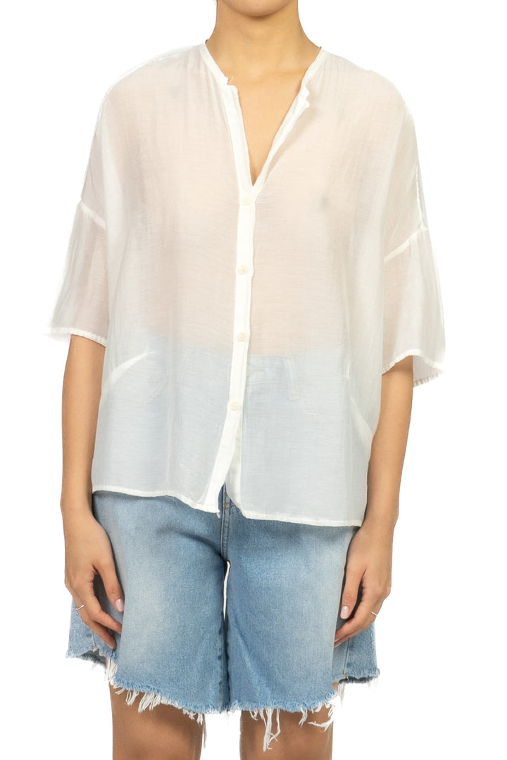 Vicolo - Camicia in mussola mezza manica Art. TAB0670