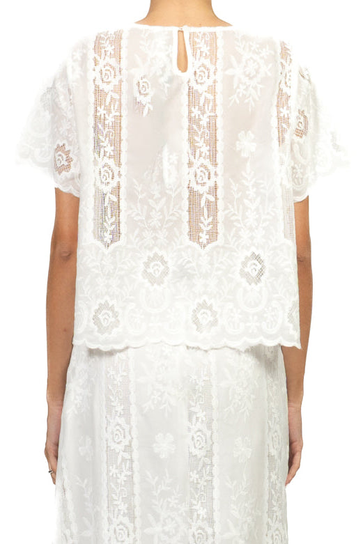 Tensione In - Blusa ricamata Art. 38439